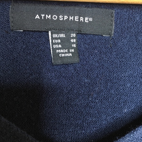 Atmosphere V Neck Women’s Basic Casual Long Sleeve - Picture 7 of 8